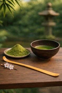 Cucchiaio in bambù per matcha